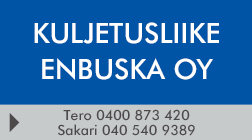 Kuljetusliike Enbuska Oy logo